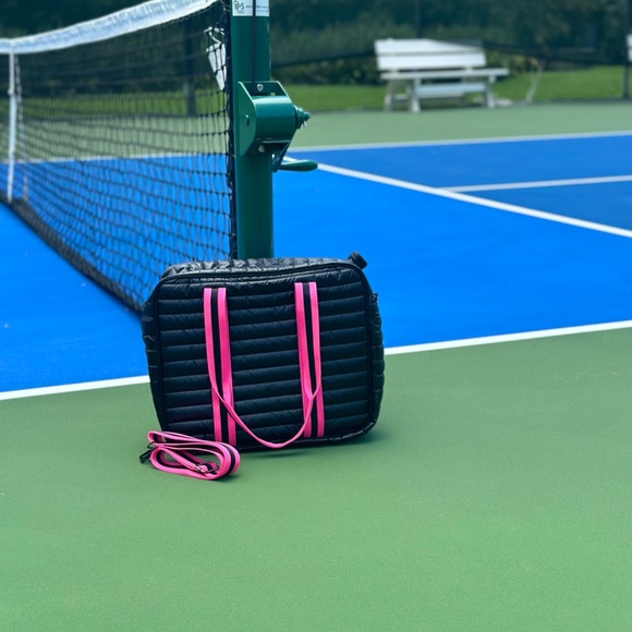 Pickleball Bag- quilted puffer style pickleball bag by Elph Bags - Picture 3 of 3